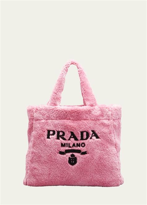 prada fur tote|Prada totes for women.